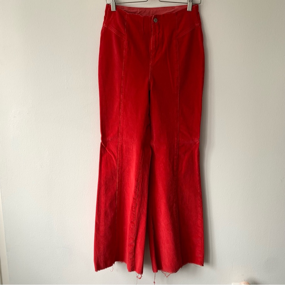 Free People We The Free Red Corduroy Flare Pants
Bought on here & didn’t fit.